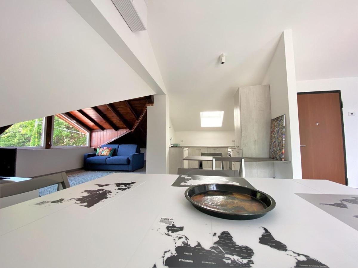 Appartement La Rondinella - Loft With Fantastic View On Lake Como à Argegno Extérieur photo