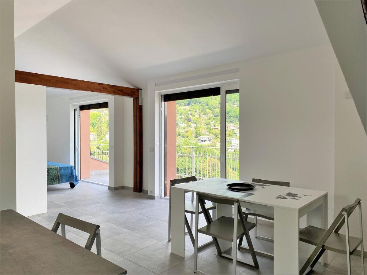 Appartement La Rondinella - Loft With Fantastic View On Lake Como à Argegno Extérieur photo