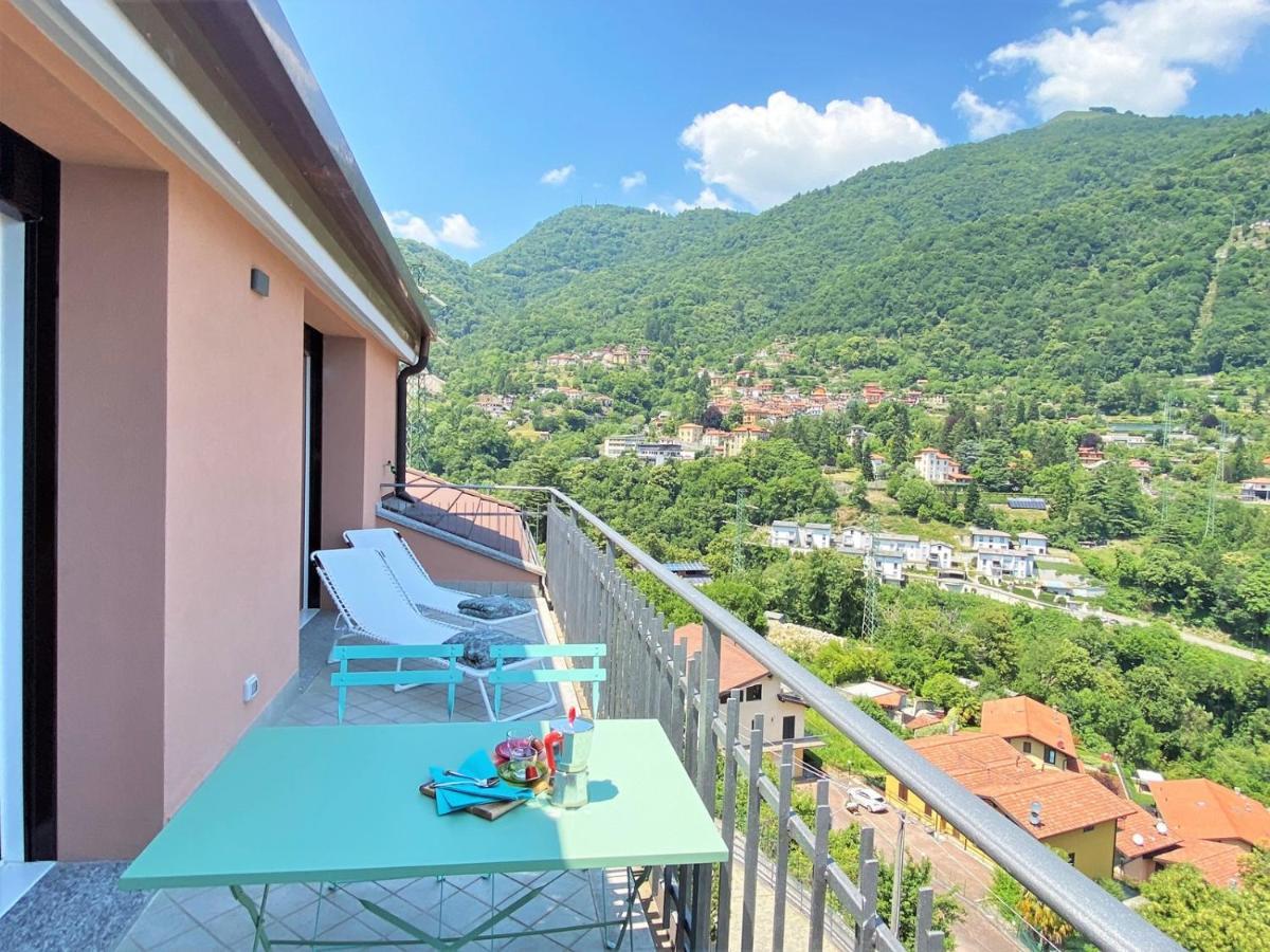 Appartement La Rondinella - Loft With Fantastic View On Lake Como à Argegno Extérieur photo